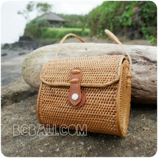 wallet sling bags rattan grass full handwoven handmade design 